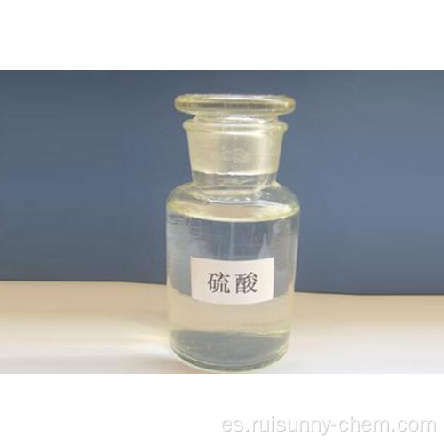 Ácido sulfúrico industrial 98% 96% 93% (H2SO4)